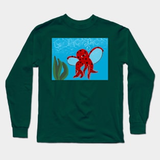 Kawaii octopus Long Sleeve T-Shirt